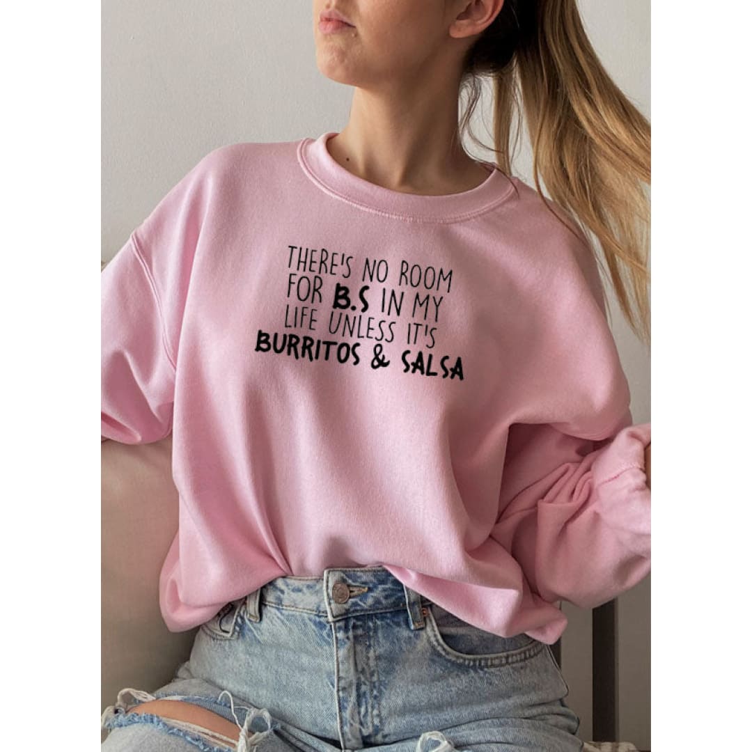 Burritos & Salsa Sweat Shirt | Merchmallow