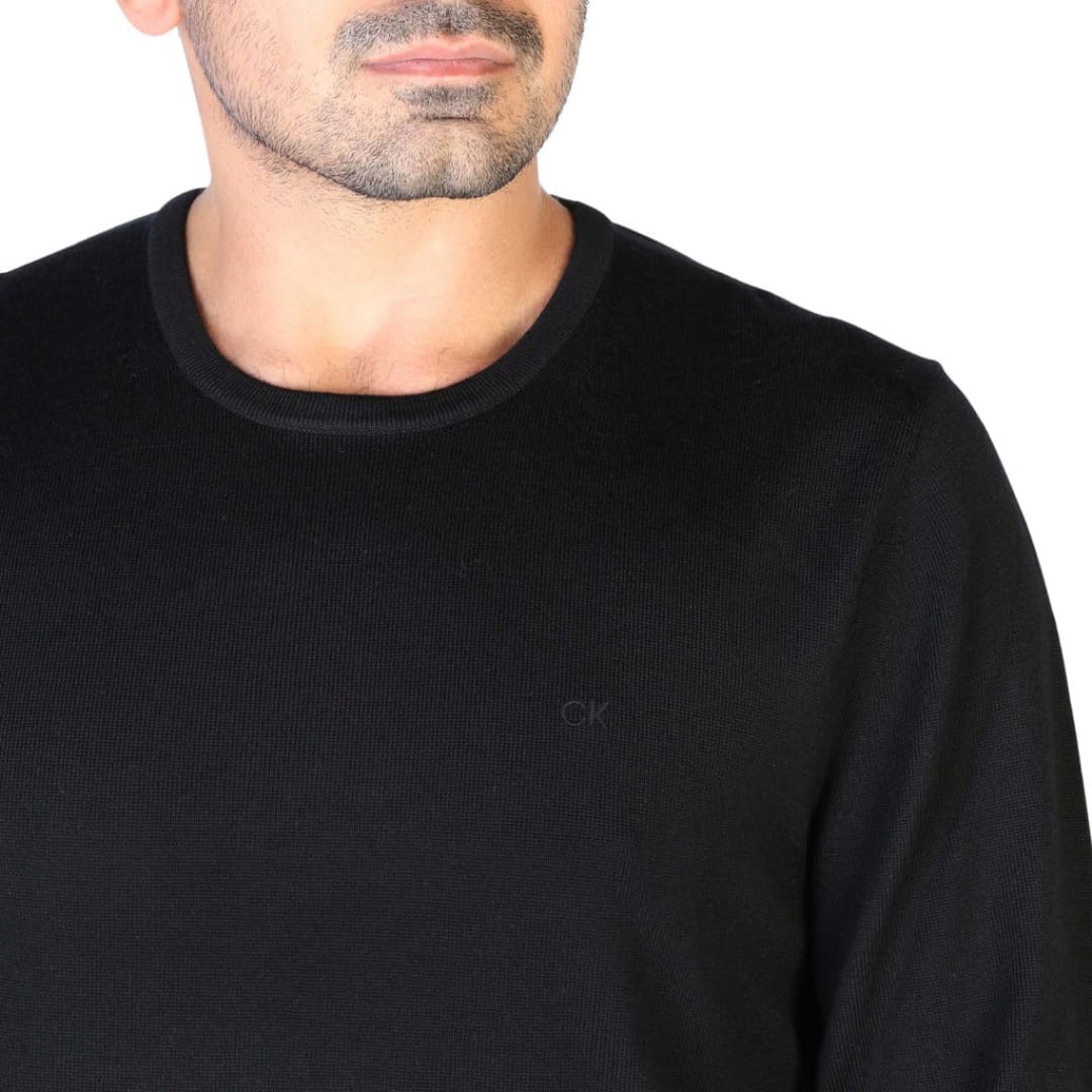 Calvin Klein - Long-Sleeved Crewneck Sweater | Calvin Klein