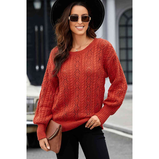 Camille Cable-Knit Sweater | ClaudiaG