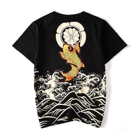 CARP WAVE™ Chinese Style T-Shirt | The Urban Clothing Shop™