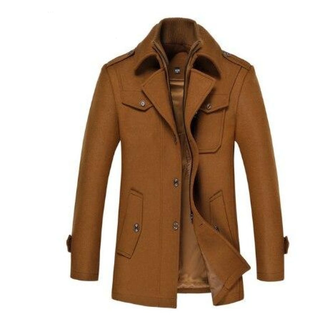 Casual Single Breast Trench Coat | The Urban Clothing Shop™