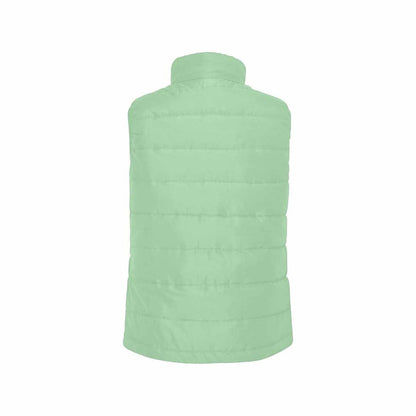 Celadon Green Mens Padded Vest | IAA | inQue.Style