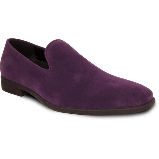 Chelsea Purple Suede Tuxedo Shoes | Tux-USA