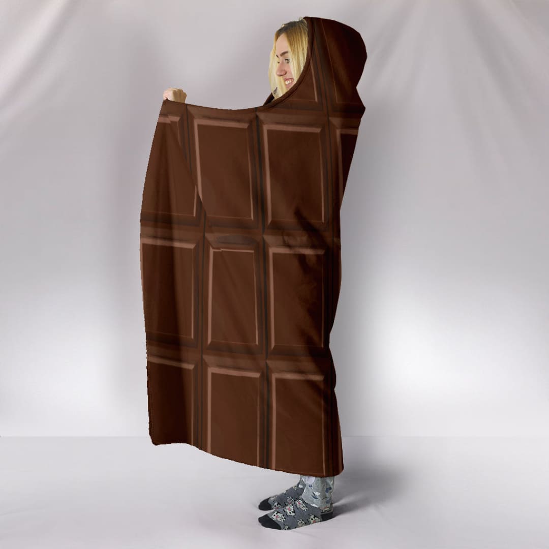Chocolate Bar Hooded Blanket | The Urban Clothing Shop™