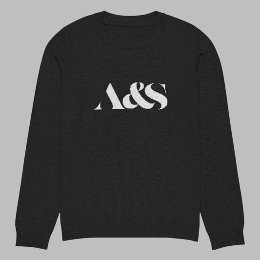 A&S Knitted crew neck sweater-0