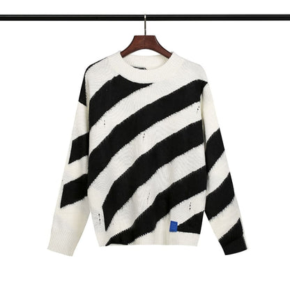 Classic Striped Crewneck Pullover | The Urban Clothing Shop™