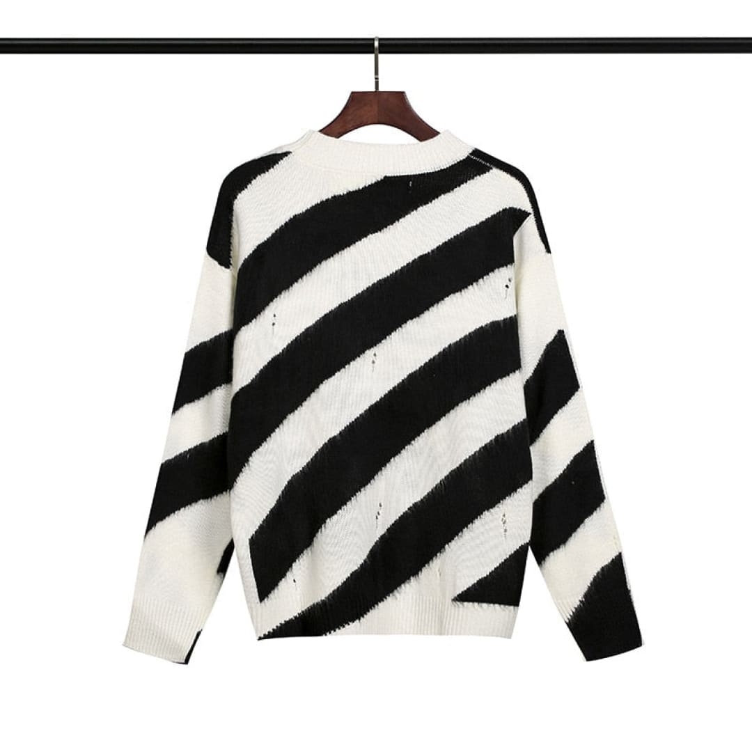 Classic Striped Crewneck Pullover | The Urban Clothing Shop™