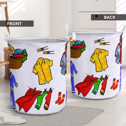 Clothes Hamper Laundry Basket | The Urban Clothing Shop™