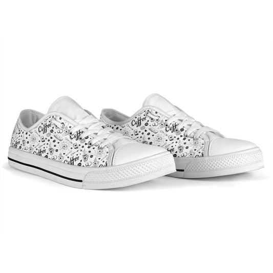 Coffee Low-Top Sneakers | The Urban Clothing Shop™