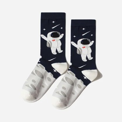 Creative Universe Astronaut Socks | The Urban Clothing Shop™