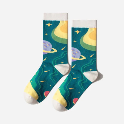 Creative Universe Astronaut Socks | The Urban Clothing Shop™