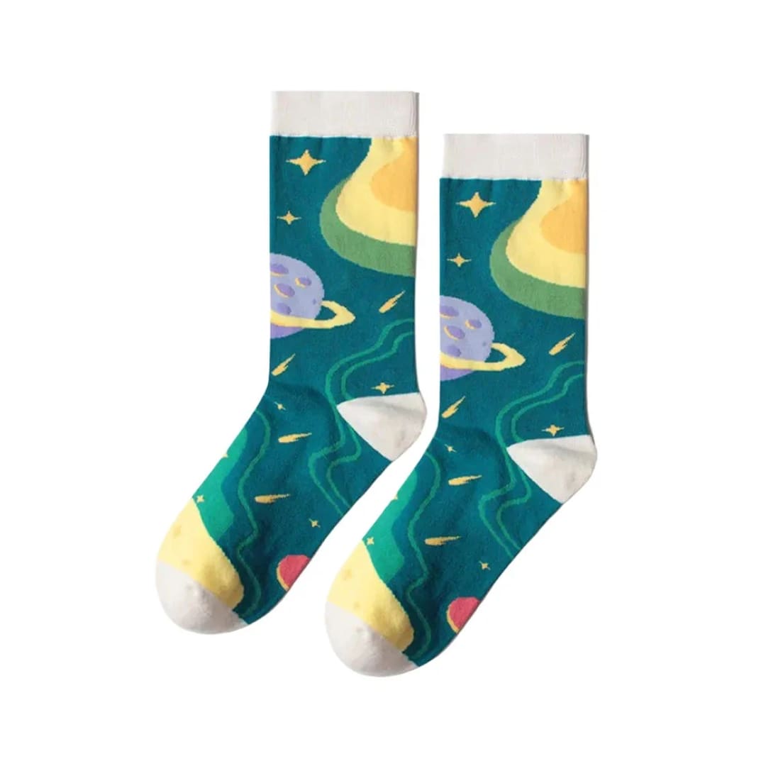 Creative Universe Astronaut Socks | The Urban Clothing Shop™