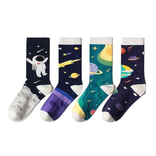 Creative Universe Astronaut Socks | The Urban Clothing Shop™