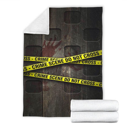 Crime Scene Premium Blanket | The Urban Clothing Shop™