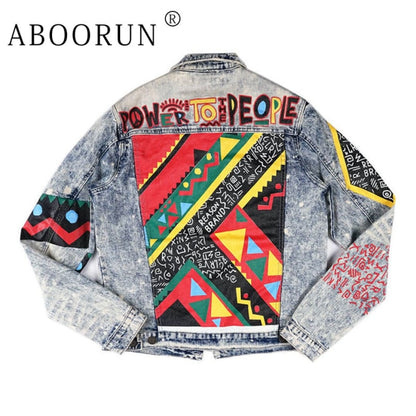Cultural Fusion Artisan Denim Jacket | The Urban Clothing Shop™