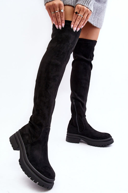 Thigh-Hight Boots Step in style