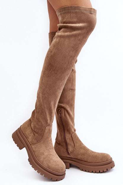 Thigh-Hight Boots Step in style