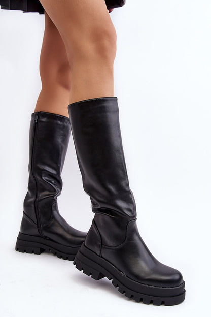 Thigh-Hight Boots Step in style