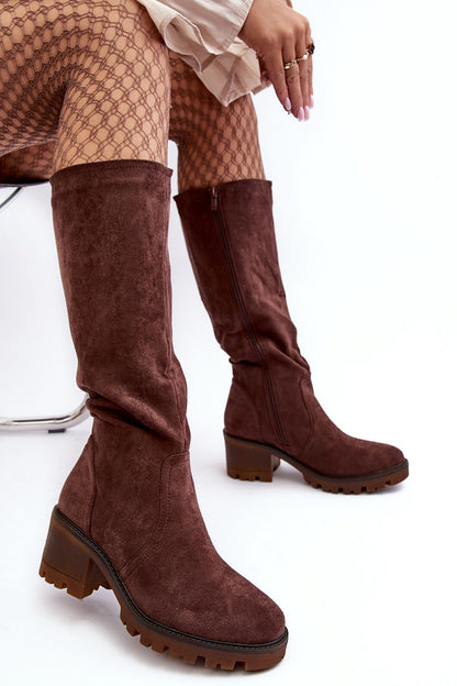 Thigh-Hight Boots Step in style