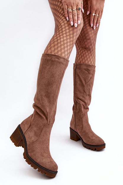 Thigh-Hight Boots Step in style