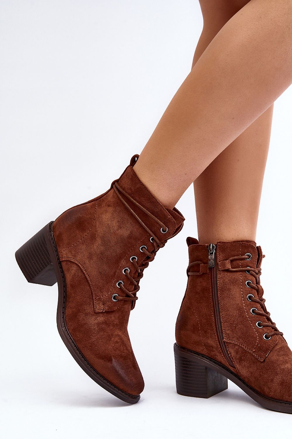 Heel boots Step in style