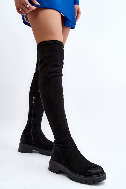 Thigh-Hight Boots Step in style