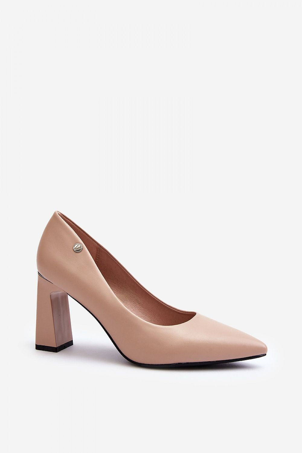 Block heel pumps Step in style