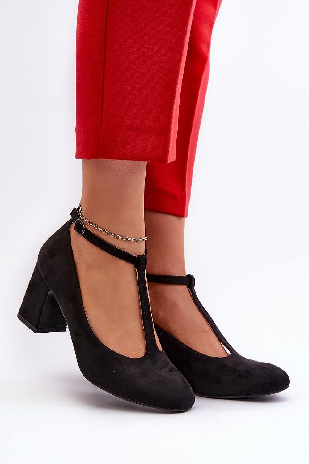 Block heel pumps Step in style