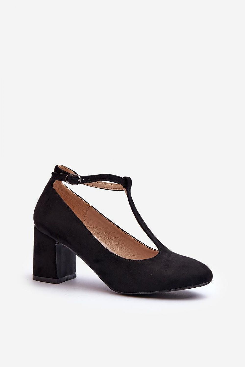 Block heel pumps Step in style