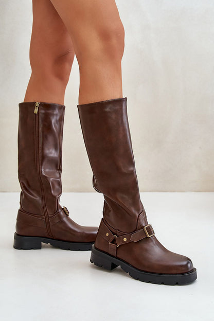 Thigh-Hight Boots Step in style