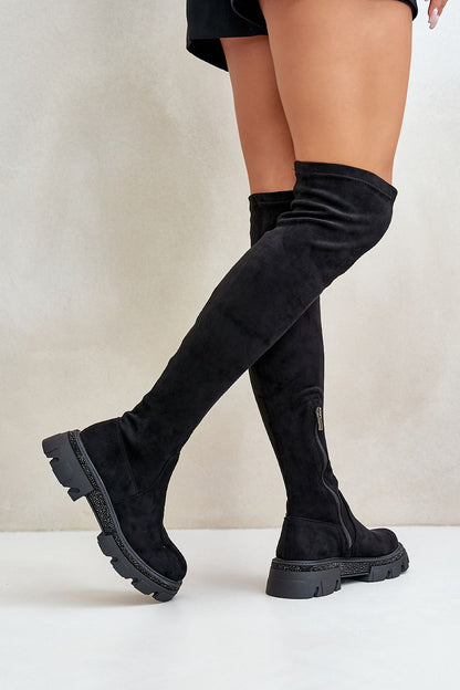 Thigh-Hight Boots Step in style