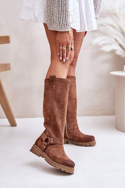 Thigh-Hight Boots Step in style