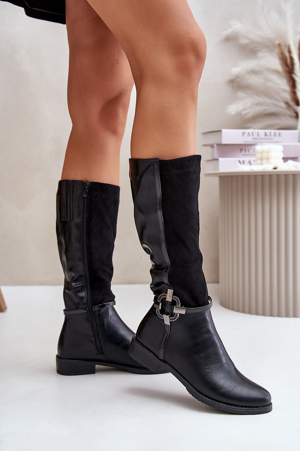 Thigh-Hight Boots Step in style