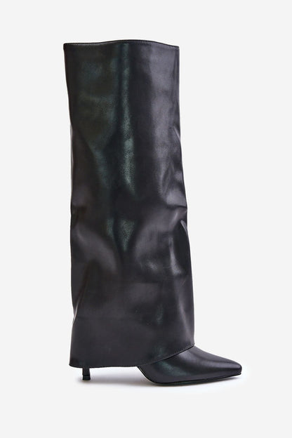 Heel boots Step in style