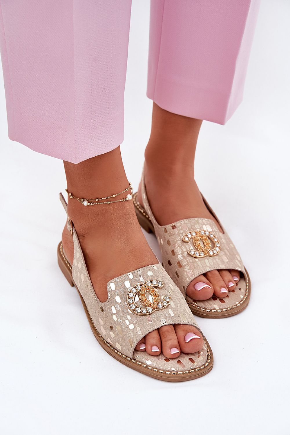  Sandals model 214332 Step in style 