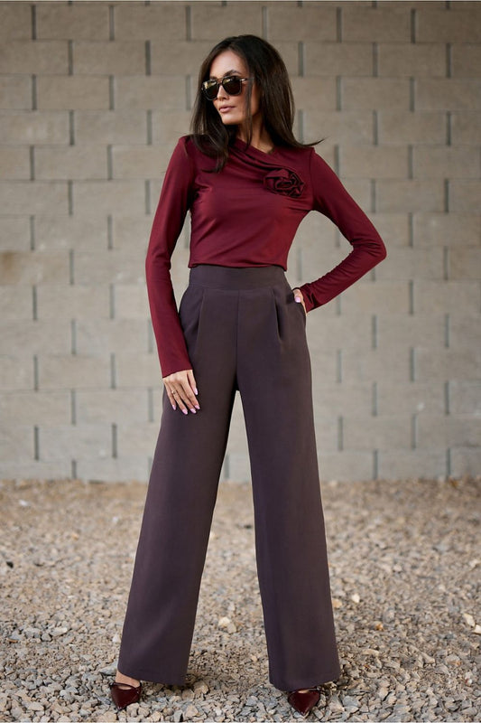  Women trousers model 216487 Roco Fashion 