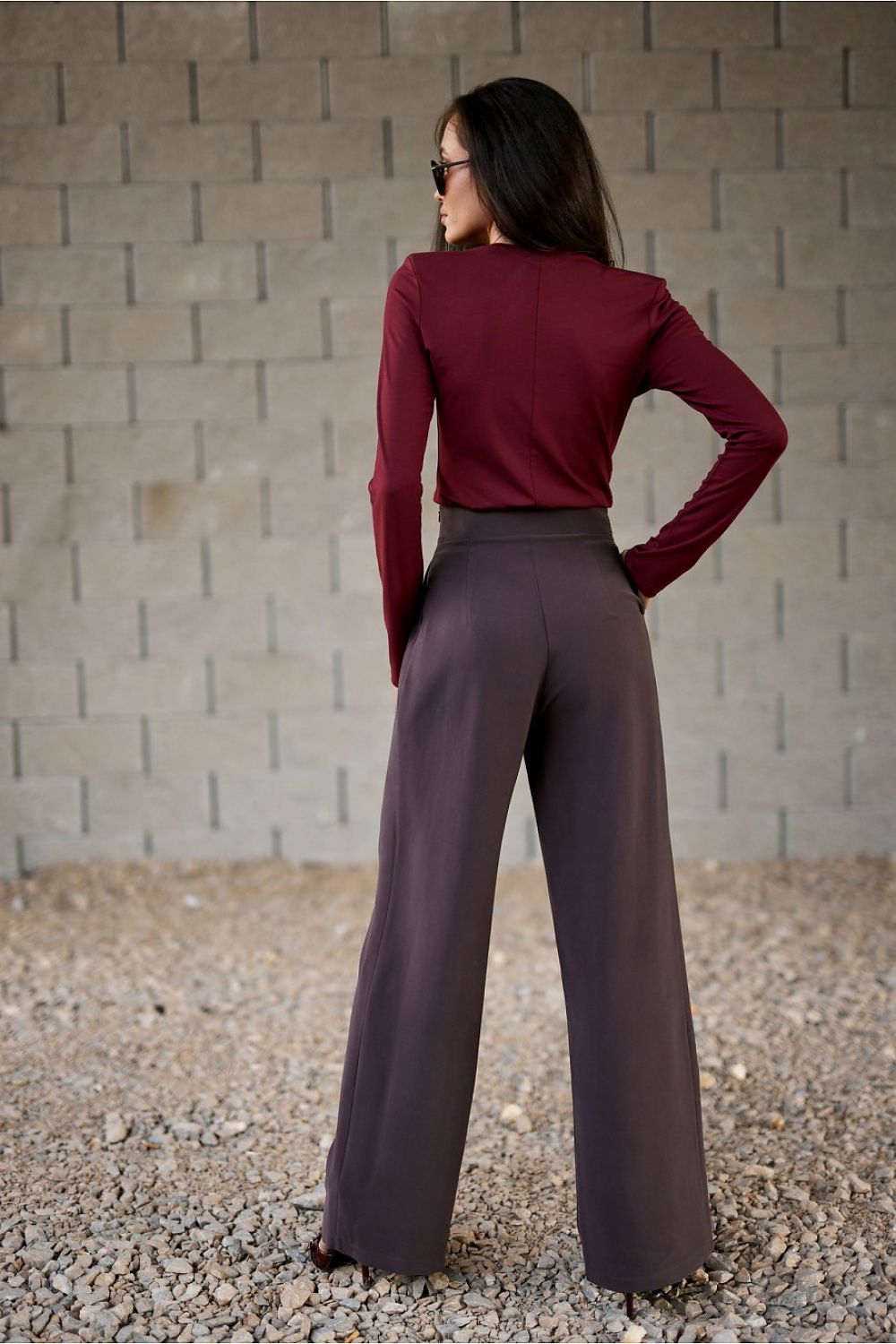  Women trousers model 216487 Roco Fashion 
