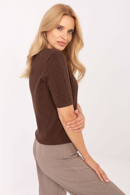  Short sleeve sweater model 216764 Factory Price 