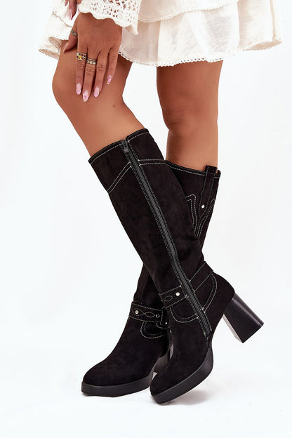  Heel boots model 216796 Step in style 