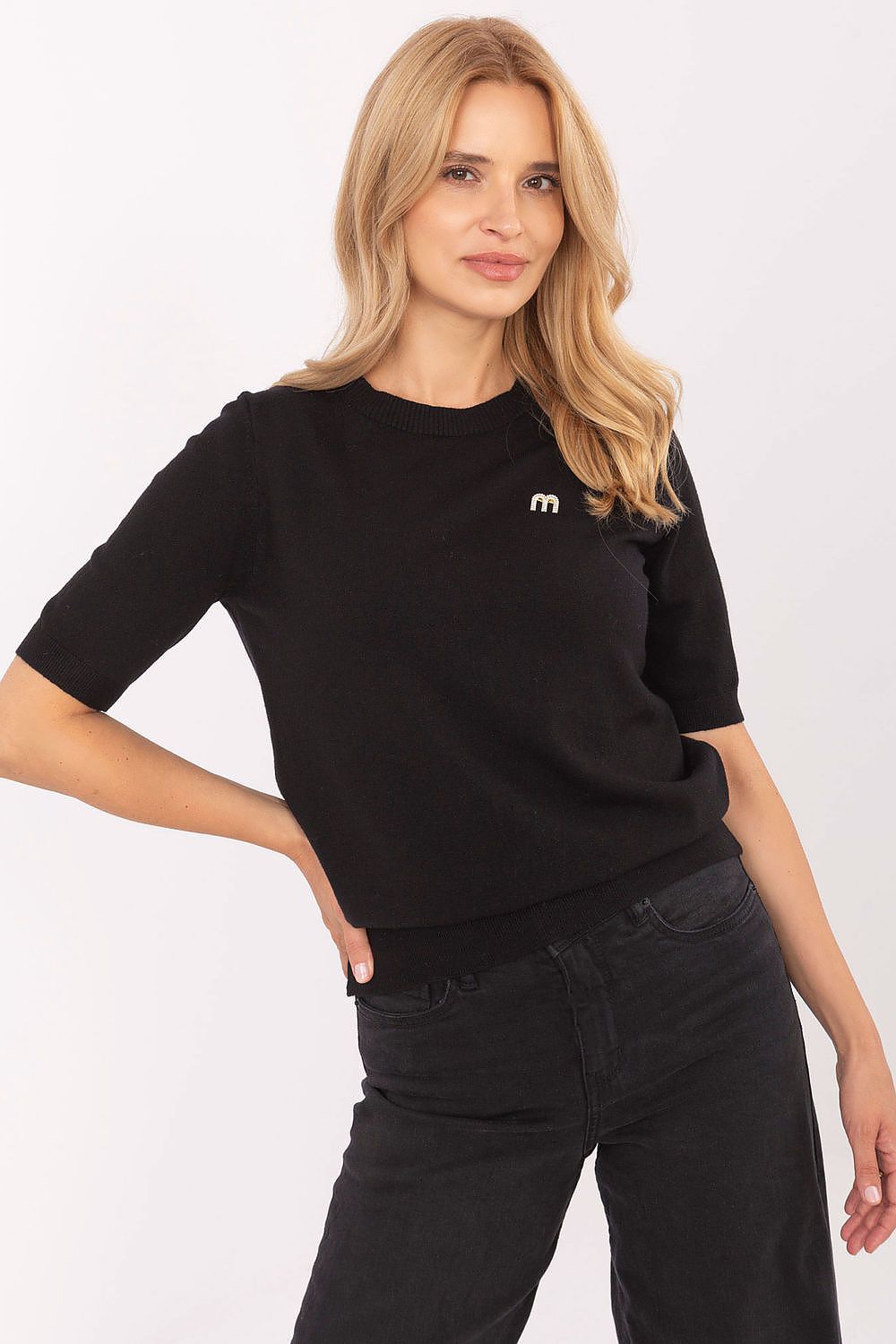  Short sleeve sweater model 216856 Factory Price 