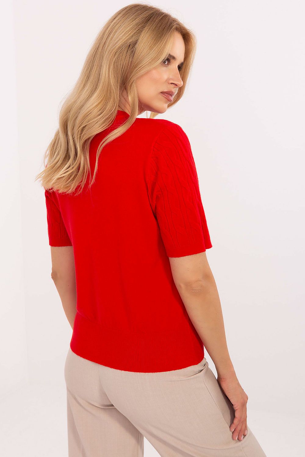  Short sleeve sweater model 216871 Factory Price 