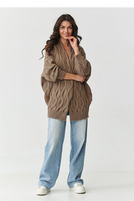  Cardigan model 217408 Makadamia 