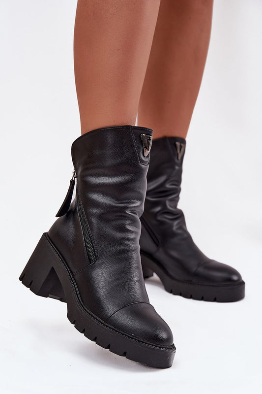  Heel boots model 218068 Step in style 
