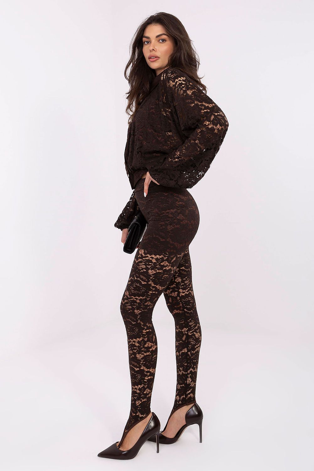  Long leggings model 221297 Italy Moda 