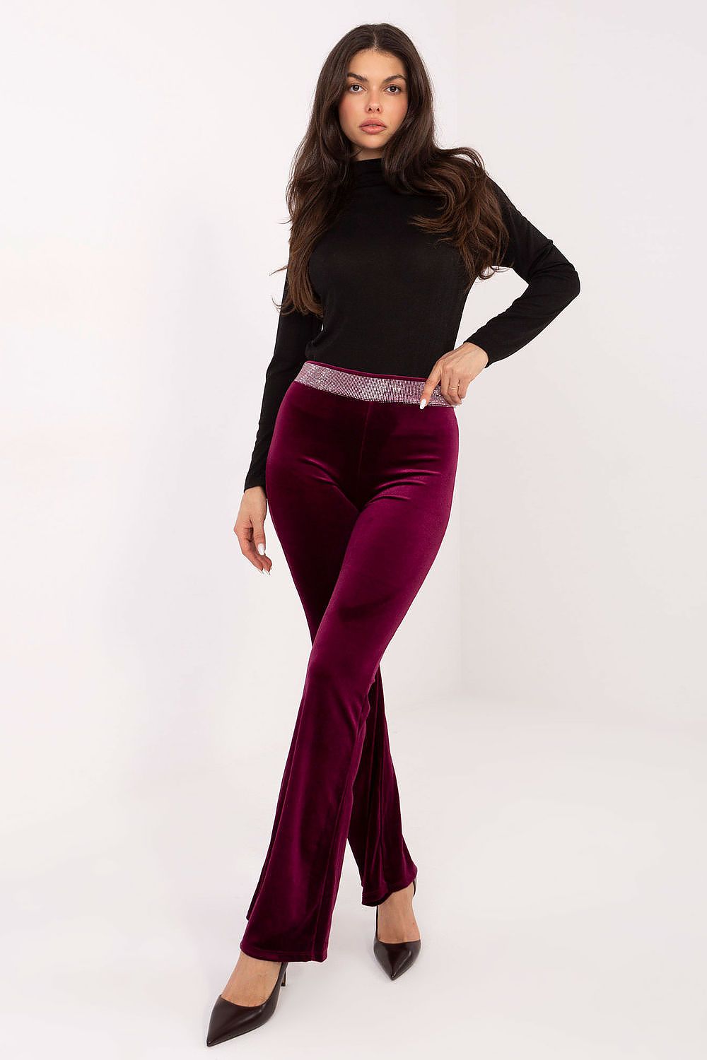  Women trousers model 221557 Italy Moda 