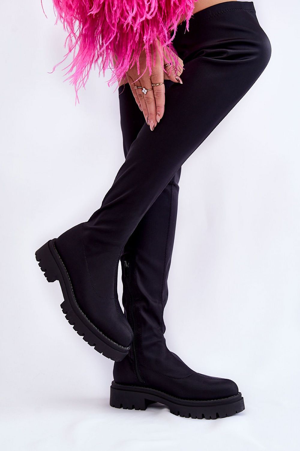 Thigh-Hight Boots Step in style