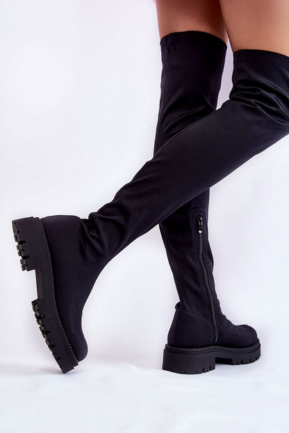 Thigh-Hight Boots Step in style