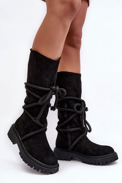 Thigh-Hight Boots Step in style