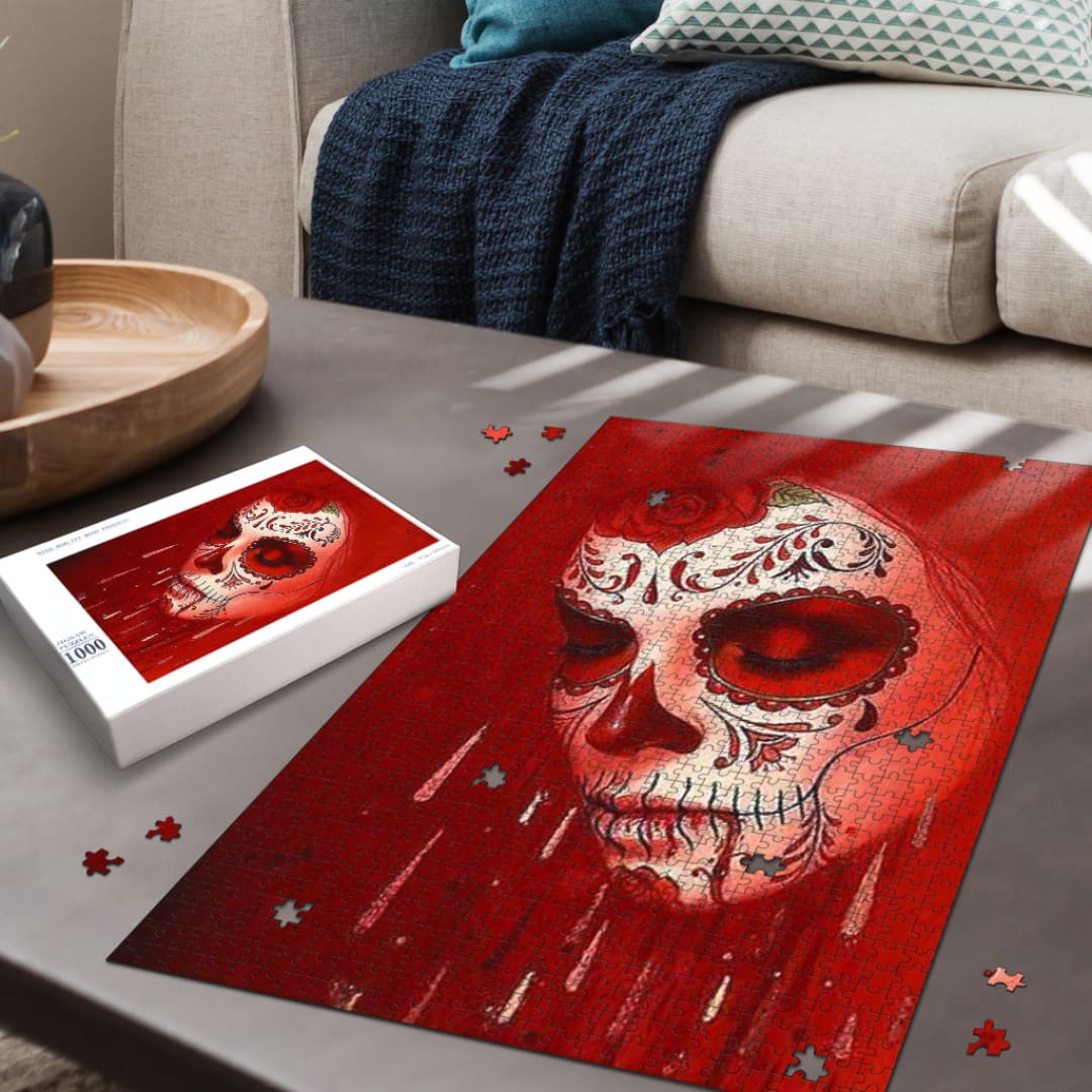 Day Of The Dead Queen Jigsaw Puzzle | The Urban Clothing Shop™