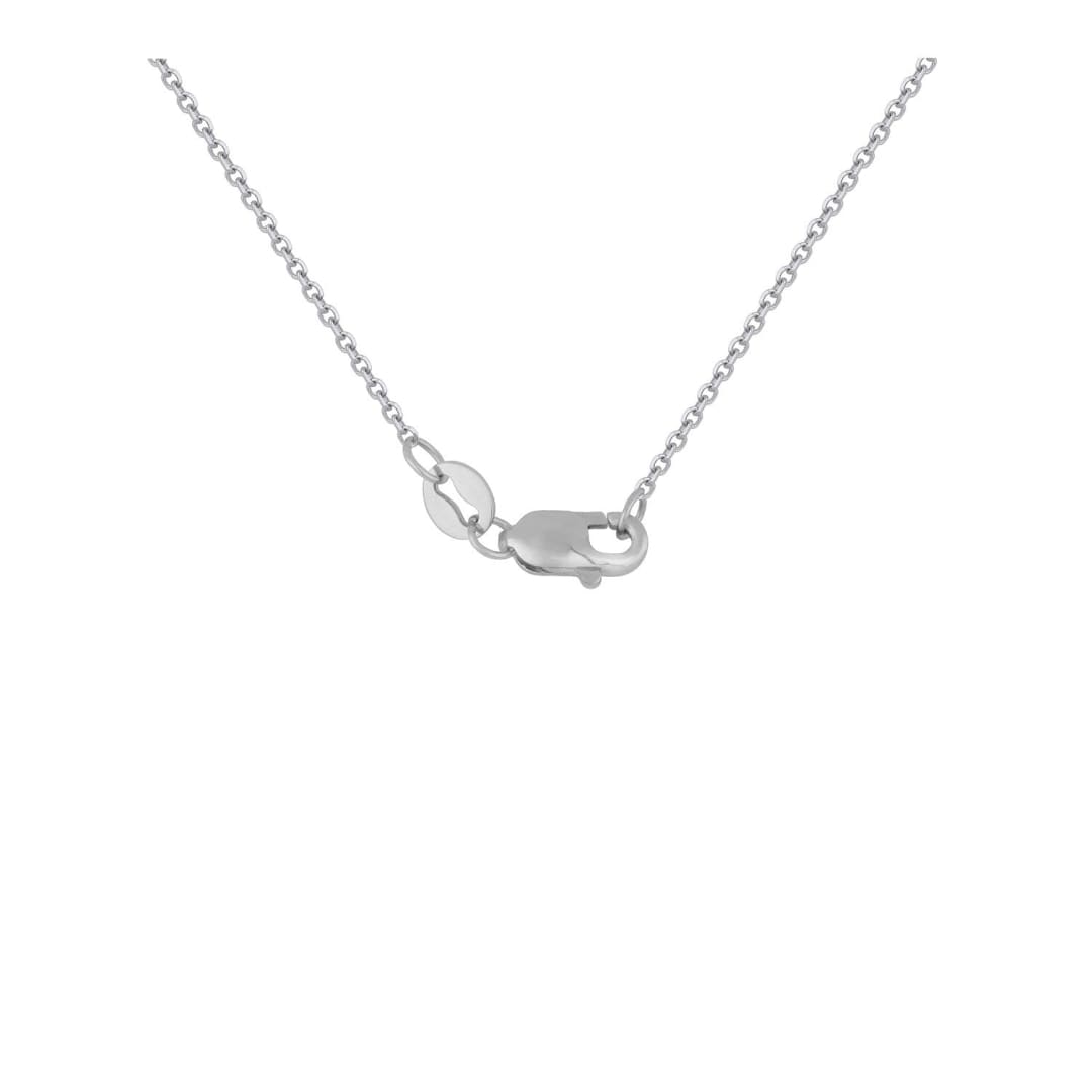 Diamond Arrow Style Pendant in 14k White Gold (1/10 cttw) | Richard Cannon Jewelry